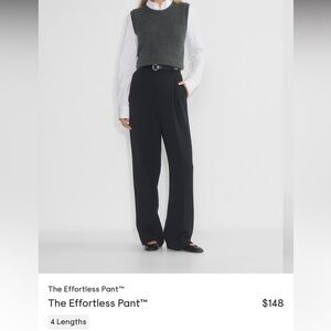 Aritzia Effortless Pant black